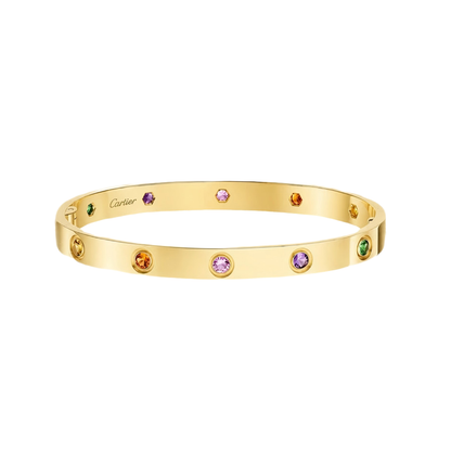 [⭐Mirelle] 2026 RAINBOW LOVE BRACELET 6.1MM  10 DIAMONDS
