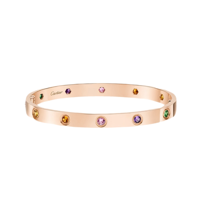 [⭐Mirelle] 2026 RAINBOW LOVE BRACELET 6.1MM  10 DIAMONDS