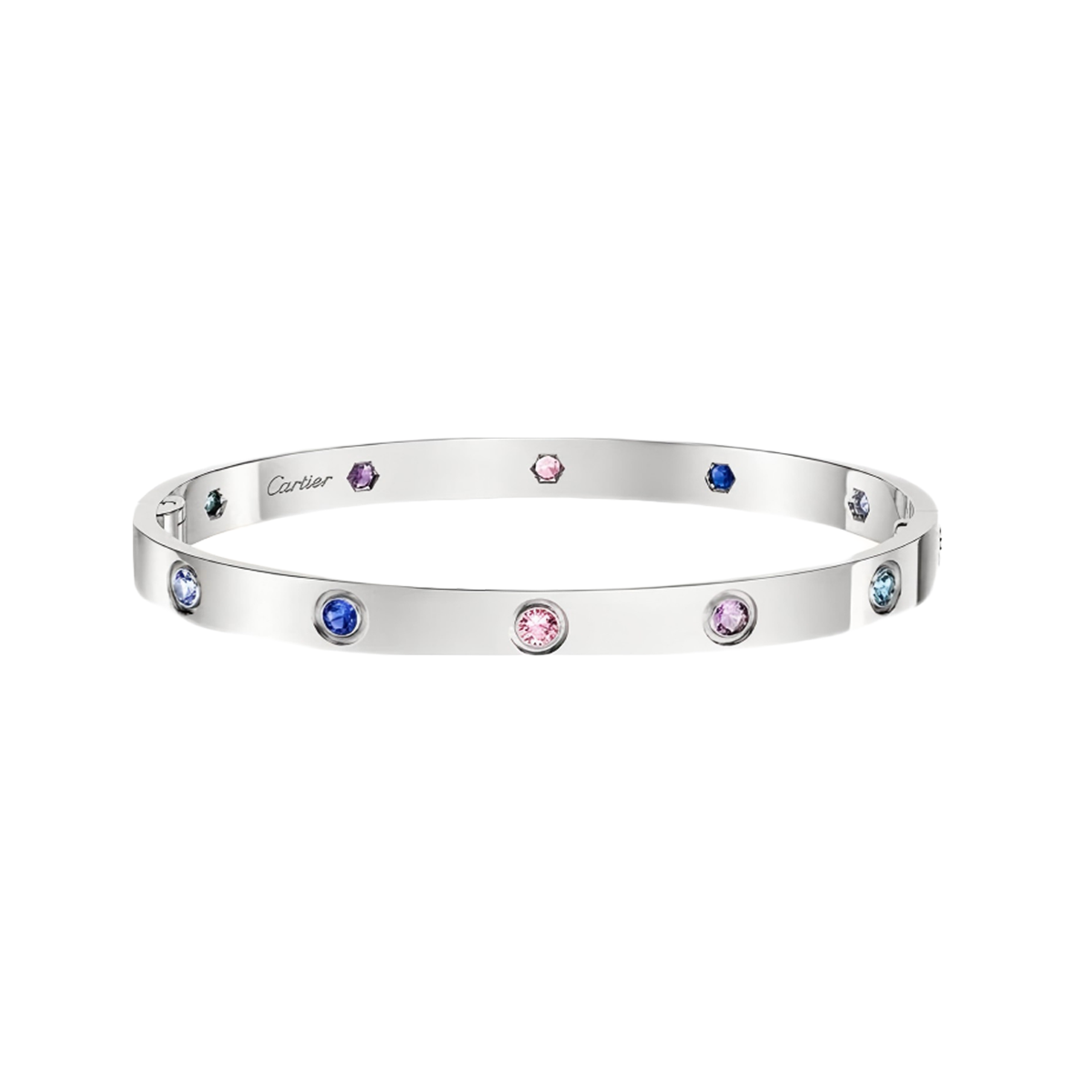 [⭐Mirelle] 2026 RAINBOW LOVE BRACELET 6.1MM  10 DIAMONDS