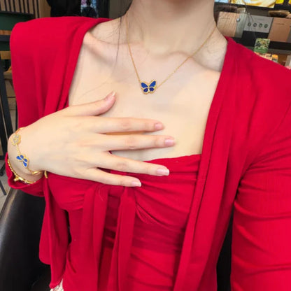 [⭐Mirelle]  2026 NEW LUCKY BUTTERFLY 1 MOTIFS NECKLACE