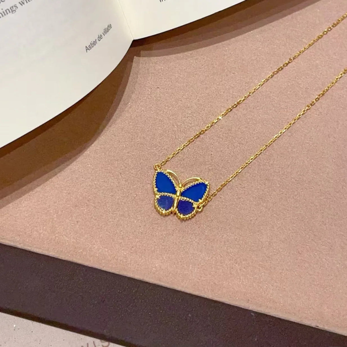 [⭐Mirelle]  2026 NEW LUCKY BUTTERFLY 1 MOTIFS NECKLACE