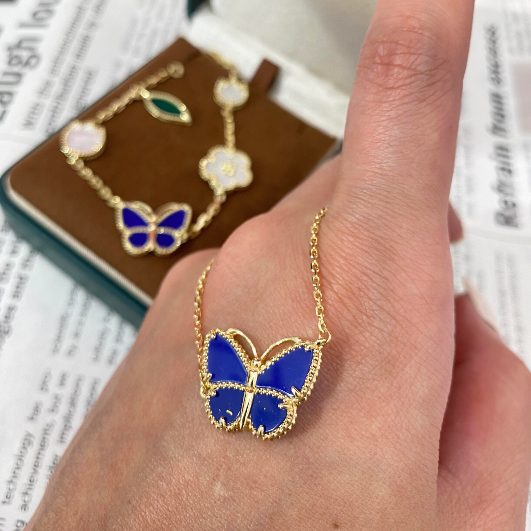 [⭐Mirelle]  2026 NEW LUCKY BUTTERFLY 1 MOTIFS NECKLACE