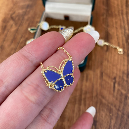 [⭐Mirelle]  2026 NEW LUCKY BUTTERFLY 1 MOTIFS NECKLACE