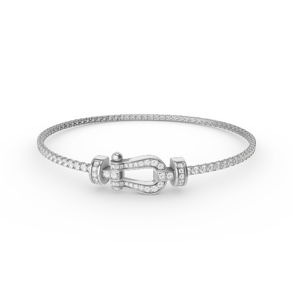 [⭐Mirelle]FORCE  HORSESHOE  DIAMOND TENNIS BRACELET