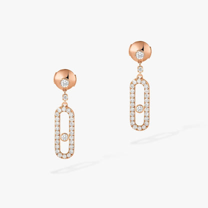 [⭐Mirelle]DORMEUSES MOVE UNO DIAMOND EARRINGS