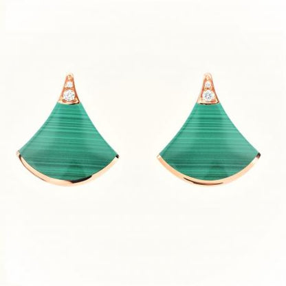 [⭐Mirelle]DIVAS DREAM EARRINGS PINK GOLD