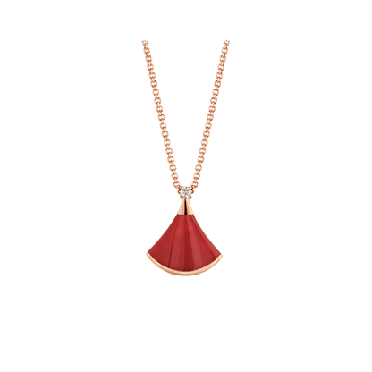 [⭐Mirelle]DREAM NECKLACE CARNELIAN 1 DIAMOND