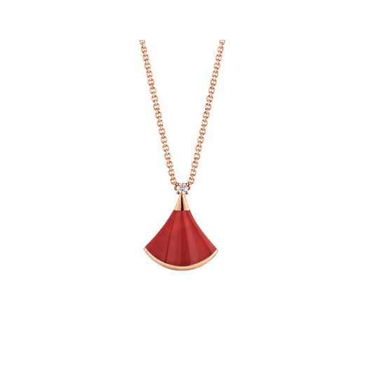 [⭐Mirelle]DREAM NECKLACE CARNELIAN 1 DIAMOND