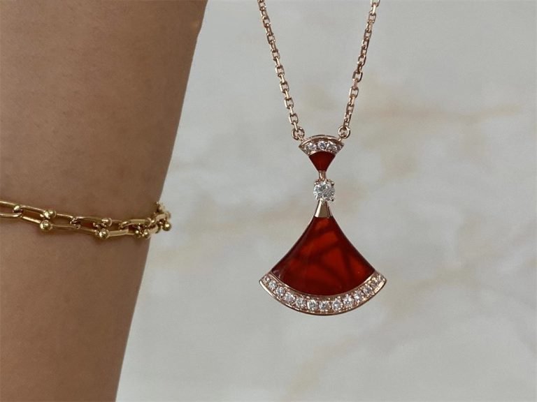 [⭐Mirelle]DREAM NECKLACE CARNELIAN DIAMOND