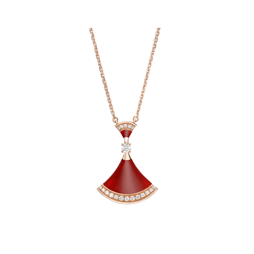 [⭐Mirelle]DREAM NECKLACE CARNELIAN DIAMOND