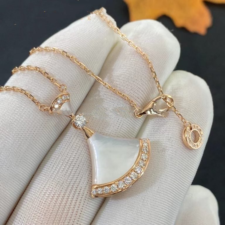 [⭐Mirelle]DREAM NECKLACE MOP PINK GOLD DIAMOND