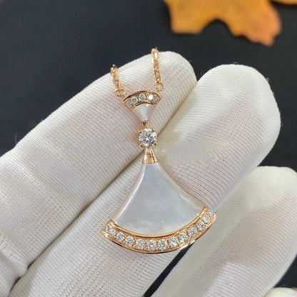 [⭐Mirelle]DREAM NECKLACE MOP PINK GOLD DIAMOND