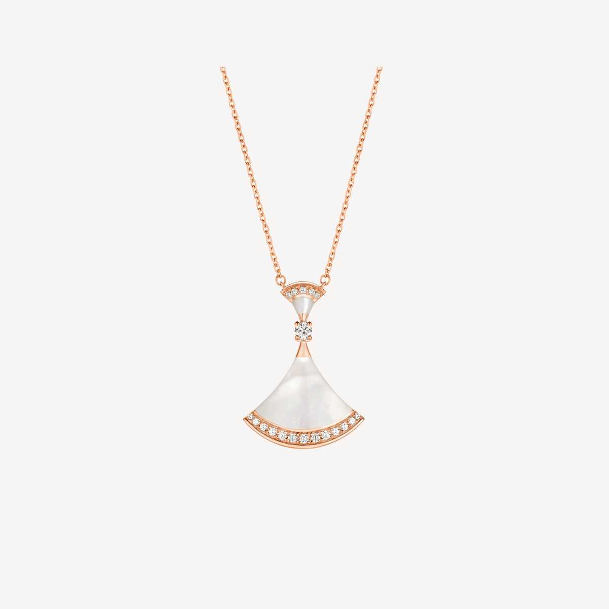 [⭐Mirelle]DREAM NECKLACE MOP PINK GOLD DIAMOND
