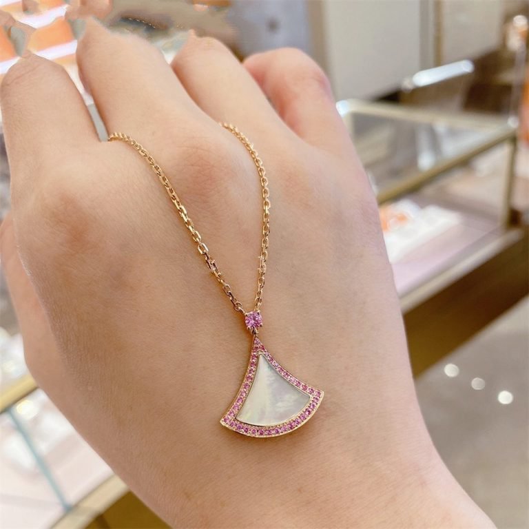[⭐Mirelle]DREAM NECKLACE MOP DIAMOND PINK