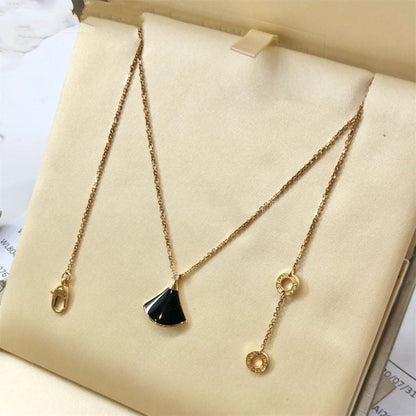 [⭐Mirelle]DREAM NECKLACE ONYX 1 DIAMOND