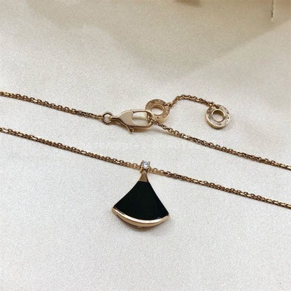 [⭐Mirelle]DREAM NECKLACE ONYX 1 DIAMOND