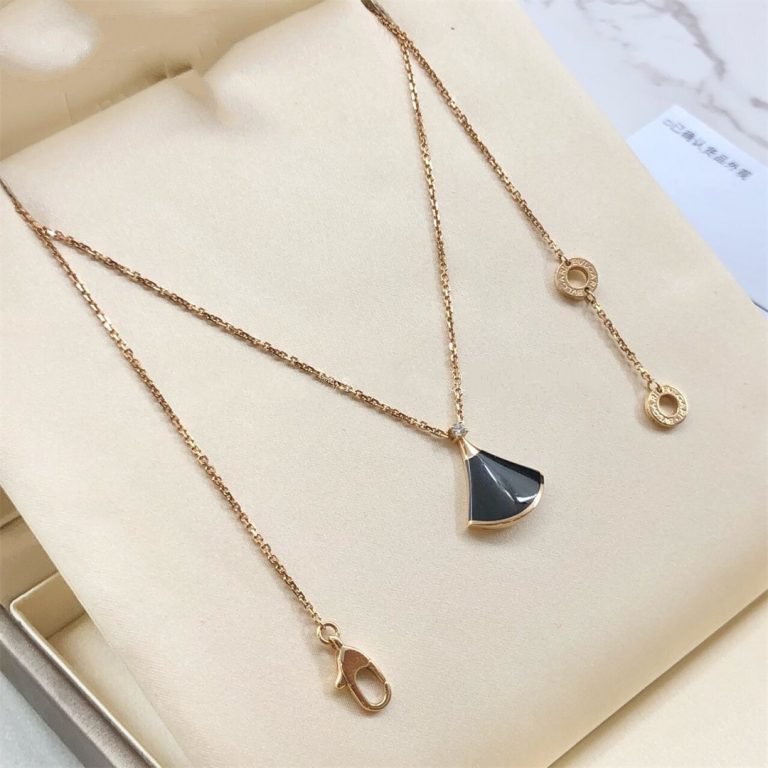[⭐Mirelle]DREAM NECKLACE ONYX 1 DIAMOND