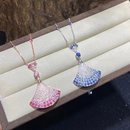 [⭐Mirelle]DREAM NECKLACE AGATE SILVER DIAMOND
