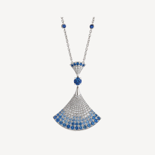 [⭐Mirelle]DREAM NECKLACE AGATE SILVER DIAMOND