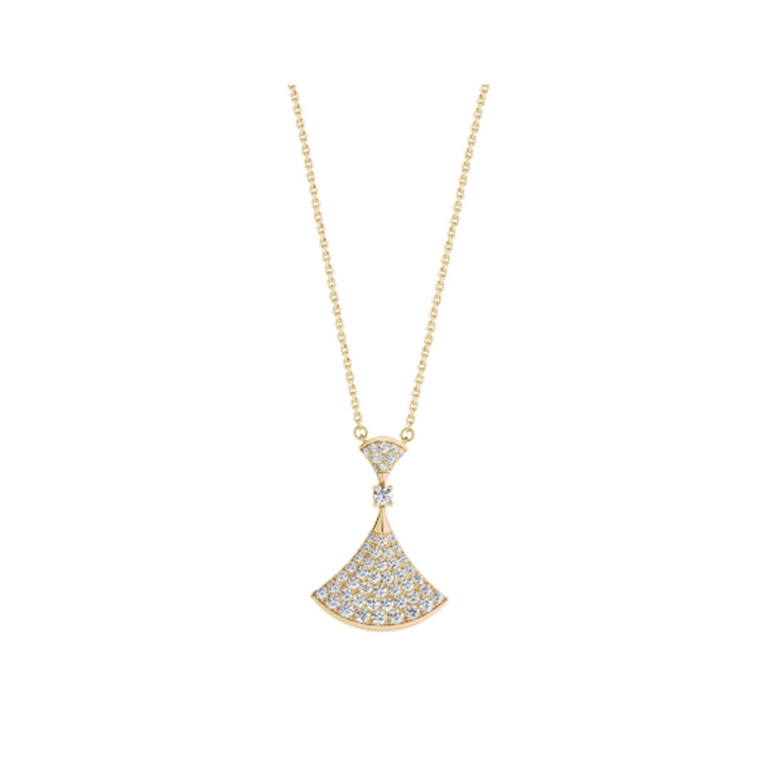 [⭐Mirelle]DREAM NECKLACE GOLD FULL DIAMOND