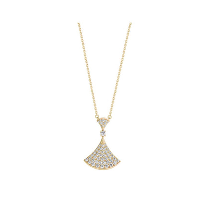 [⭐Mirelle]DREAM NECKLACE GOLD FULL DIAMOND