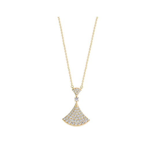 [⭐Mirelle]DREAM NECKLACE GOLD FULL DIAMOND