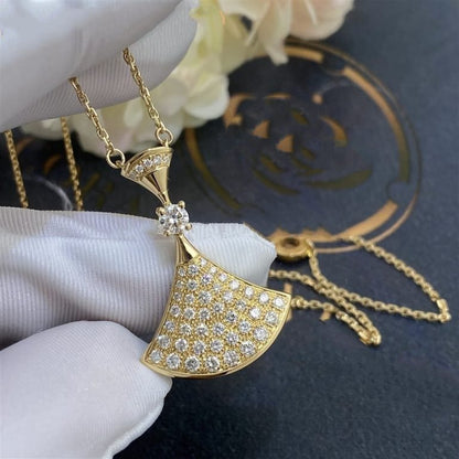 [⭐Mirelle]DREAM NECKLACE GOLD FULL DIAMOND