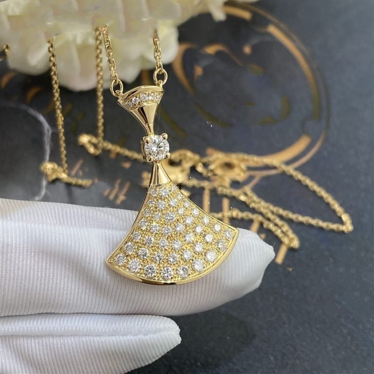 [⭐Mirelle]DREAM NECKLACE GOLD FULL DIAMOND