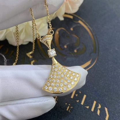 [⭐Mirelle]DREAM NECKLACE GOLD FULL DIAMOND