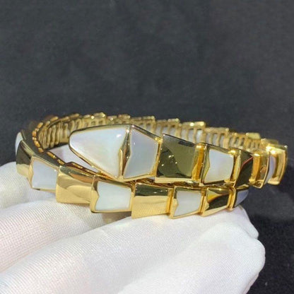 [⭐Mirelle]SERPENTI BRACELET MOP GOLD