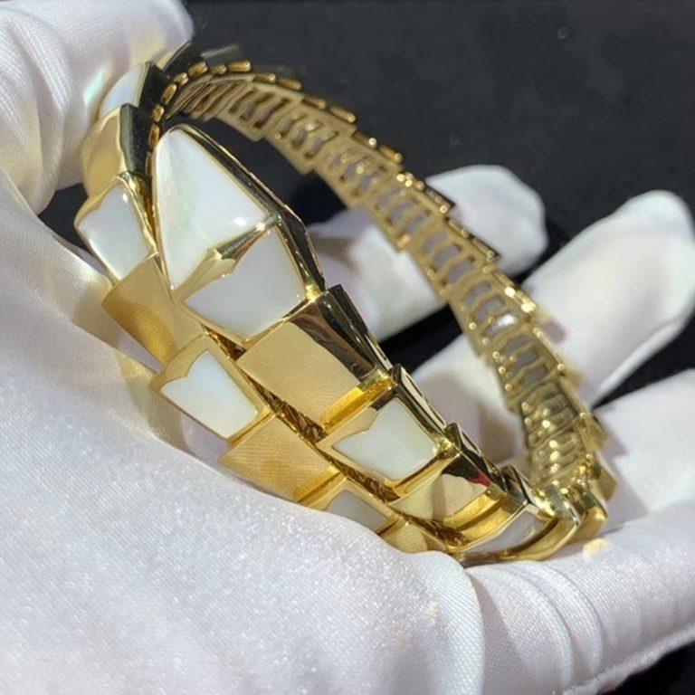 [⭐Mirelle]SERPENTI BRACELET MOP GOLD