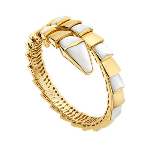 [⭐Mirelle]SERPENTI BRACELET MOP GOLD