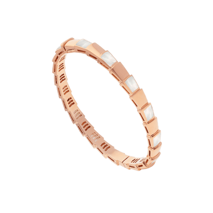 [⭐Mirelle]SERPENTI BRACELET PINK GOLD MOP