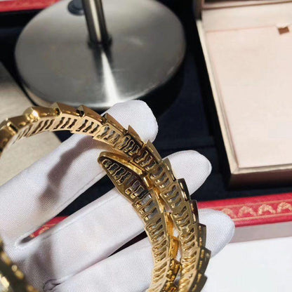 [⭐Mirelle]SERPENTI BRACELET 8MM GOLD DIAMOND