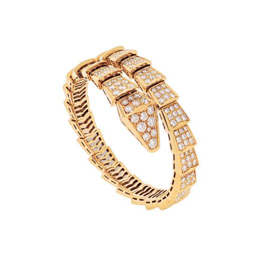 [⭐Mirelle]SERPENTI BRACELET 8MM GOLD DIAMOND