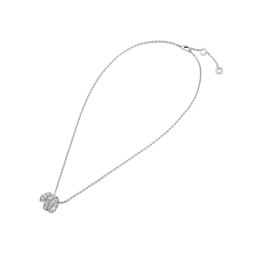 [⭐Mirelle]SERPENTI  NECKLACE DOUBLE RING DIAMOND