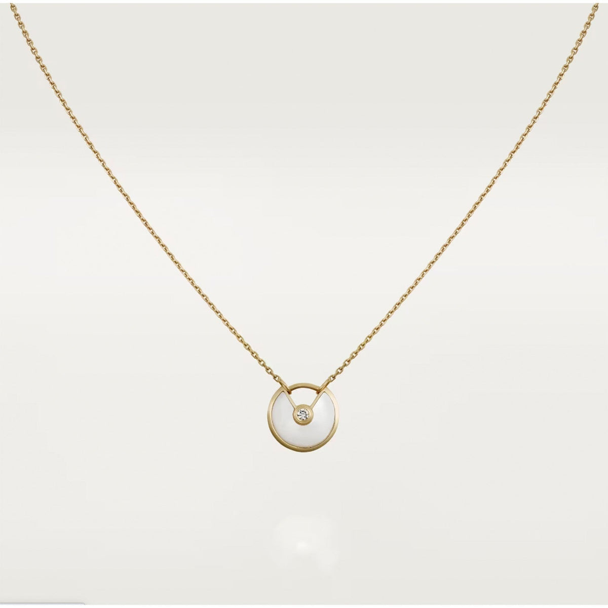[⭐Mirelle]AMULETTE ROSE GOLD MOP NECKLACE