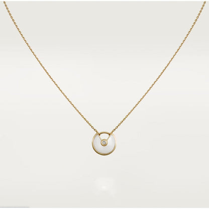 [⭐Mirelle]AMULETTE ROSE GOLD MOP NECKLACE