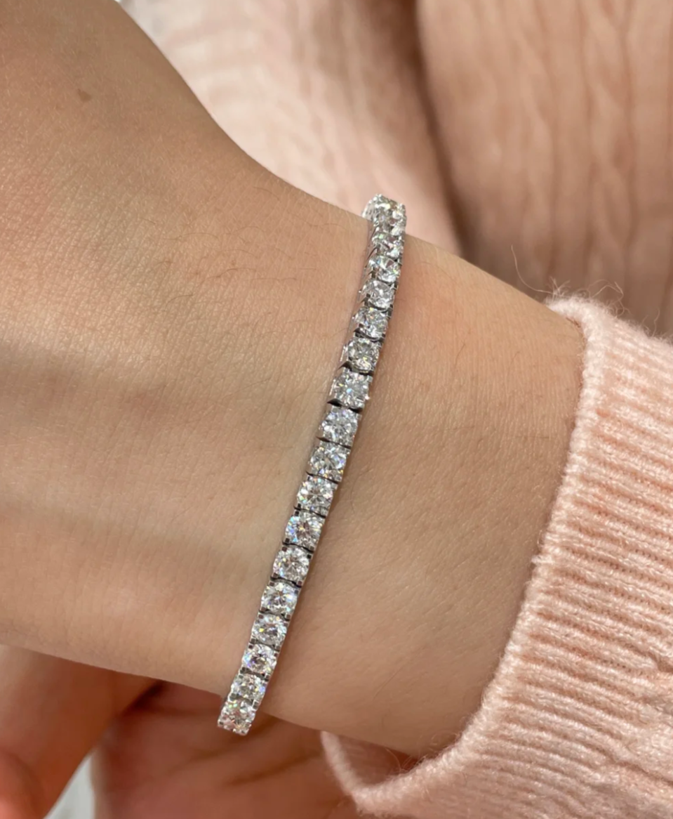 [⭐Mirelle]  CLASSIC BASEBALL BRACELAT, 52 DIAMOND