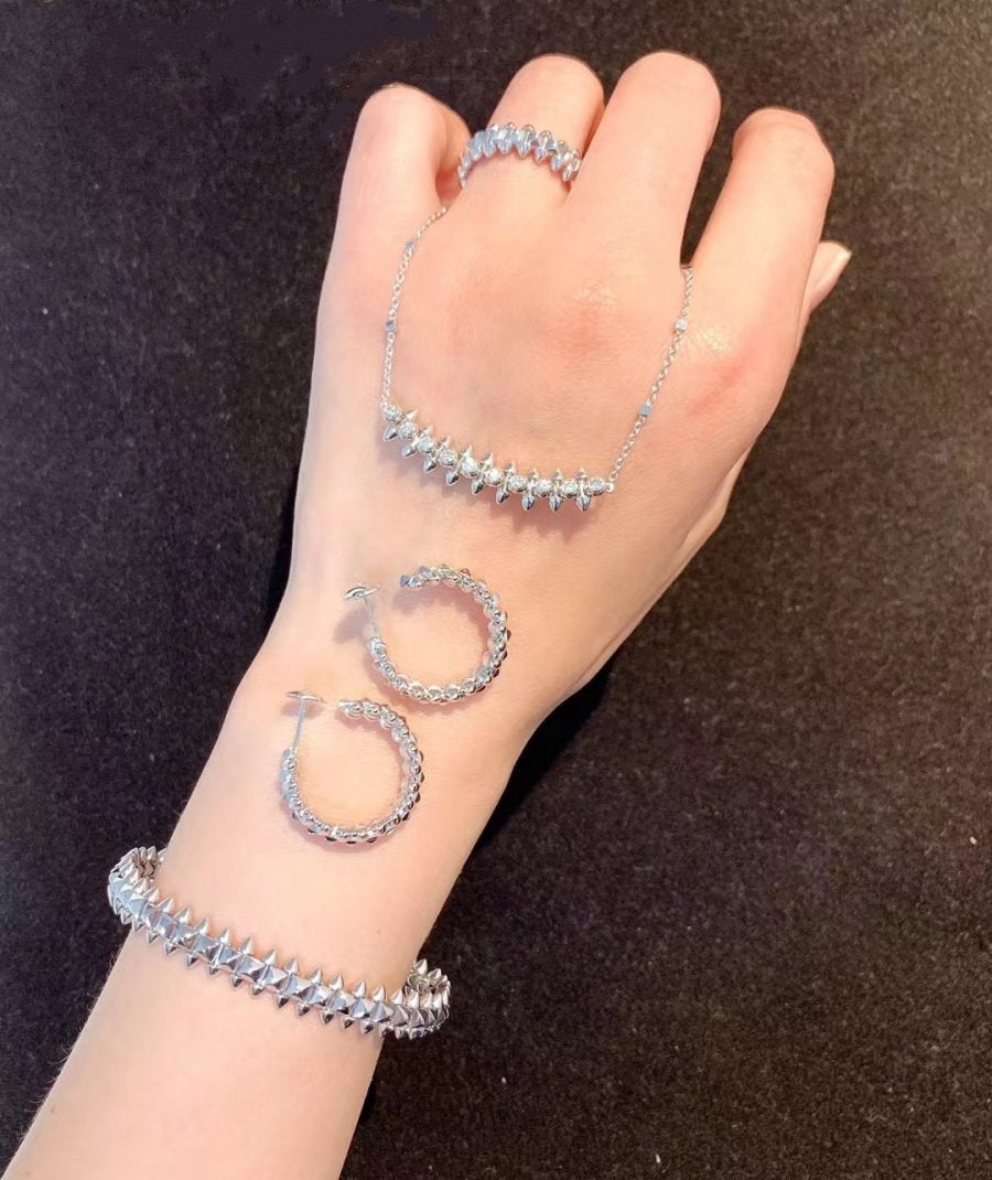 [⭐Mirelle]CLASH SILVER BRACELET