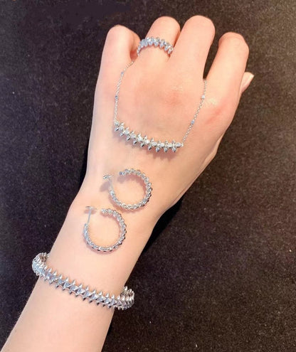 [⭐Mirelle]CLASH SILVER BRACELET