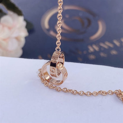 [⭐Mirelle]LOVE BRACELET DOUBLE RING