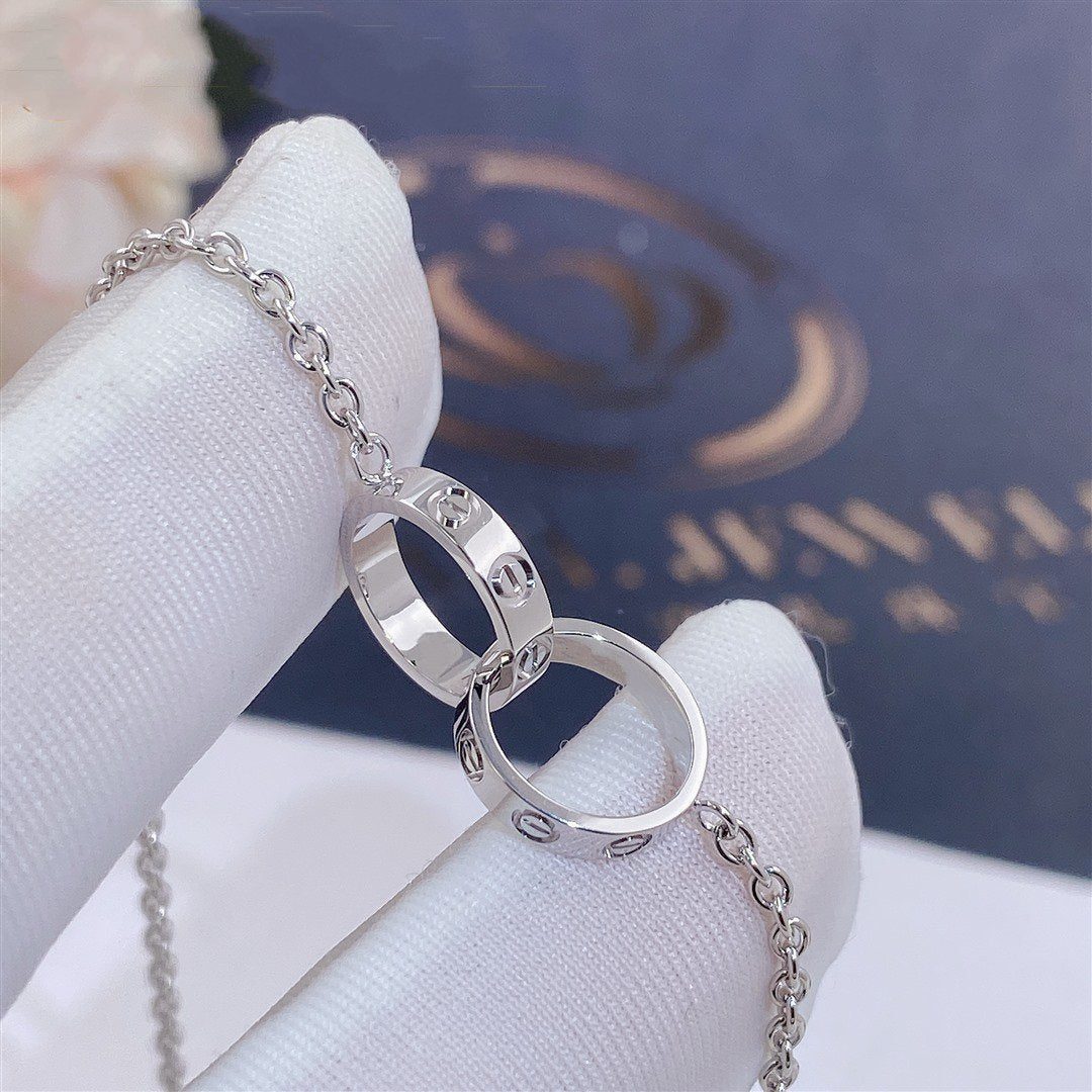 [⭐Mirelle]LOVE BRACELET DOUBLE RING