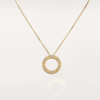 [⭐Mirelle]LOVE NECKLACE ADJUSTABLE ROSE GOLD