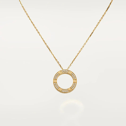 [⭐Mirelle]LOVE NECKLACE ADJUSTABLE ROSE GOLD