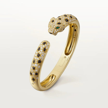 [⭐Mirelle]PANTHERE BIG BRACELET DIAMONDS
