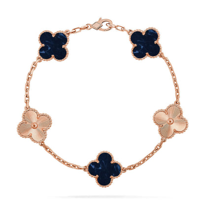 [⭐Mirelle]CLOVER 5 MOTIF PIETERSITE BRACELET COLLECTION