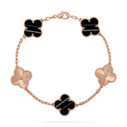 [⭐Mirelle] CLOVER 5 MOTIF PULSAR STONE BRACELET COLLECTION