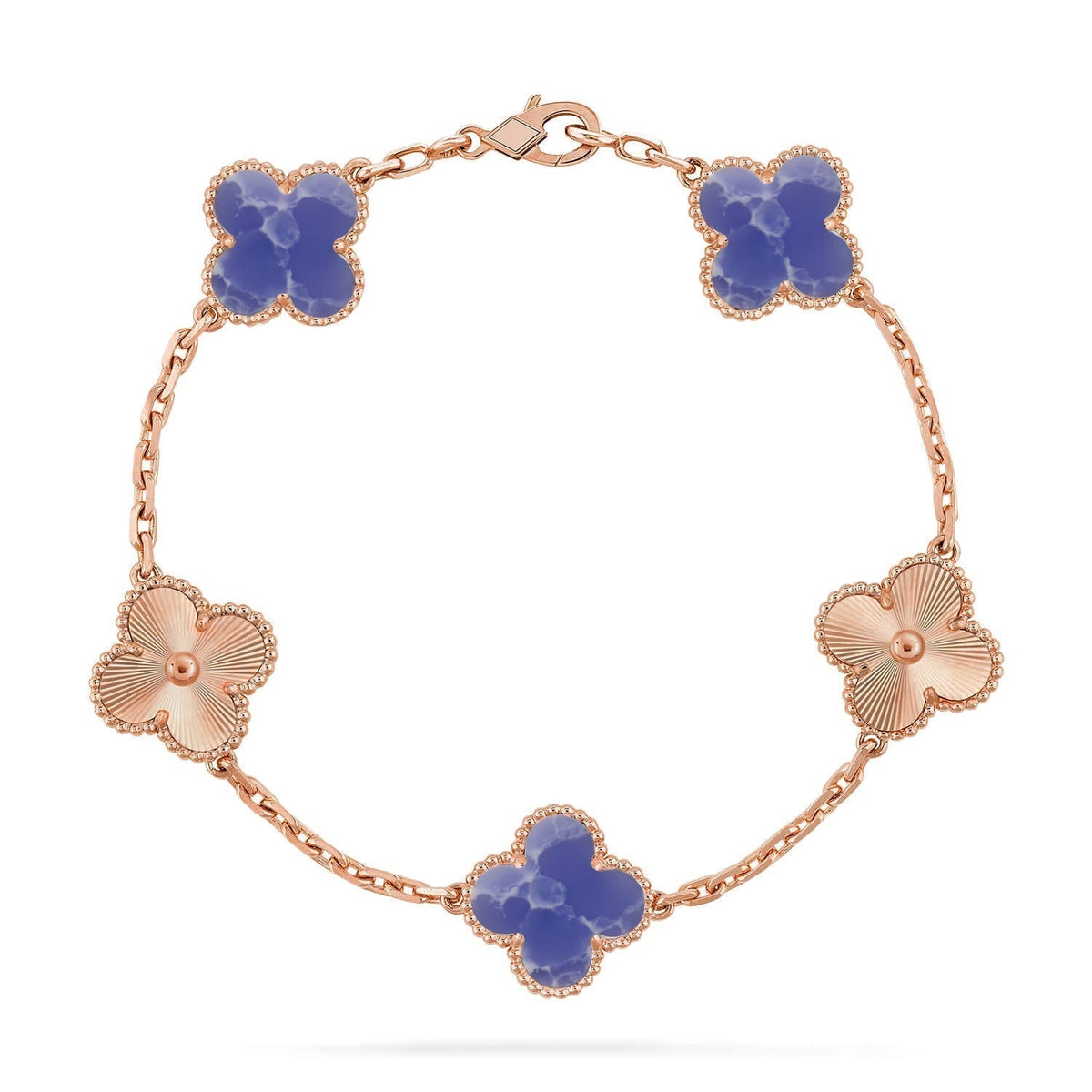 [⭐Mirelle]CLOVER 5 MOTIF BLUE VEINS BRACELET COLLECTION