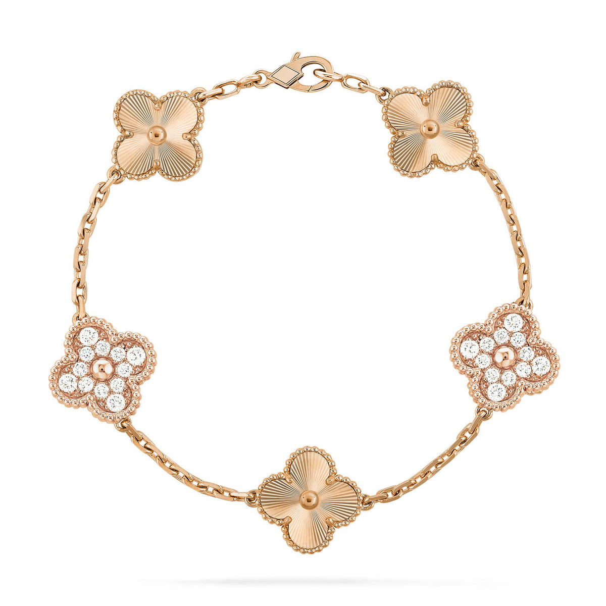 [⭐Mirelle] CLOVER 5 MOTIF LASER BRACELET COLLECTION